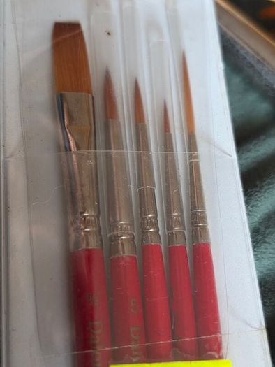 430X Professional Painting Brushes made in England Winsor Newton sable brushes Oil Painting Watercolour Hog bris