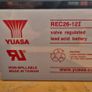 Yuasa REC Deep Cycle AGM Battery 12V 26Ah REC26-12 Image 2
