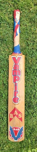 BAS Vampire Gold short handle cricket bat