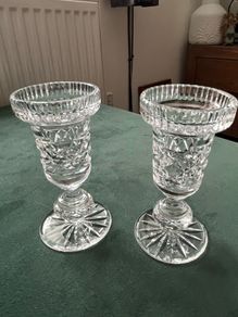 Tipperary crystal candle holders