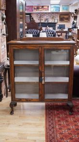 Oak Display Cabinet
