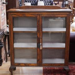Oak Display Cabinet