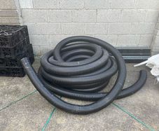 approx. 25m 110mm land drainage pipe