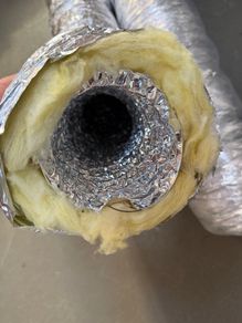 Insulated Ducting 100mm (4") 8 Meter Length