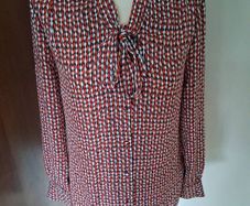 Beautiful Paul Costelloe Bow Neck Blouse 10