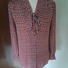 Beautiful Paul Costelloe Bow Neck Blouse 10