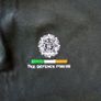 Men's Irish Defence Forces Army Rugby Shirt Black White Image 2