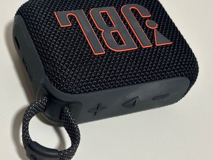 JBL GO4 Bluetooth Speaker, USB C Charging, IP67 Dustproof, Waterproof, App Compatible, Passive Radiator, Portable, Squad