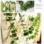 NEW SALE | 12Pcs 84Ft Artificial Ivy Garland,Ivy Garland Fake Vines UV Resistant Green Leaves Fake Plants Hanging Vines for Wedding Party Garden Wall Room Decor Image 5