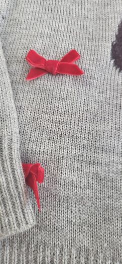 DUNNES Christmas Penguine Jumper Sz 8