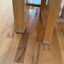 Solid wooden dining table and chairs Image 4