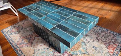 Bespoke handmade one off tiled Coffee Table