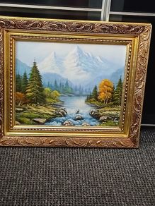 Lovely picture in frame