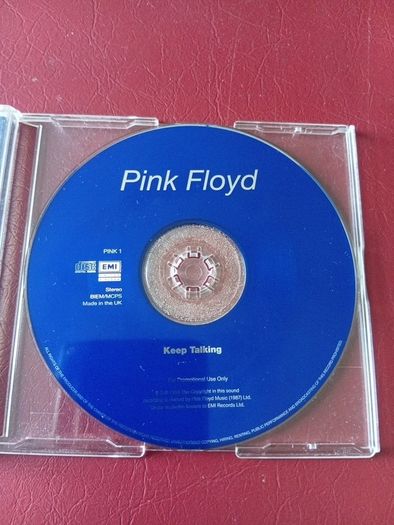 Keep Talking cd single promo PINK FLOYD
