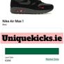 Rare Nike Air Max 1 Bred Black Red Grey Image 5