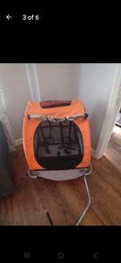 double child bike trailer