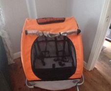 double child bike trailer