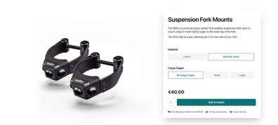 tailfin Suspension Fork Mounts