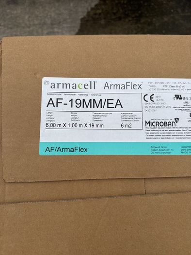 Armacell insulation full roll 19mm