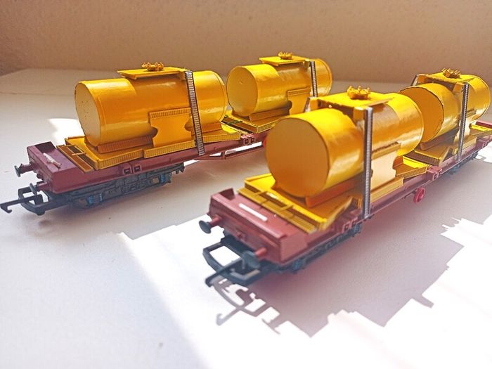 Model  Railway Irish Weedspray Wagons