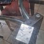 kitchen table glass top Image 5