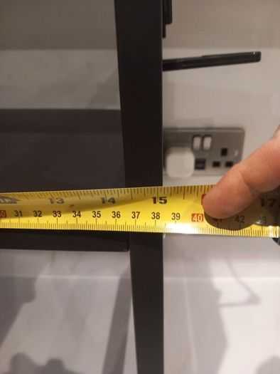 Metal shelf