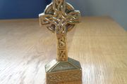 Vintage Brass Celtic Cross for Sale