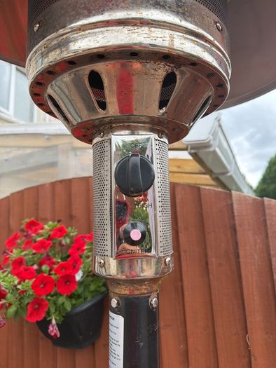 Patio heater.
