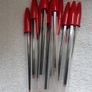 BIC Cristal Original Ballpoint Pen Medium 0.4 mm Red Blue Black Pack of 50 Home Office School College Image 2