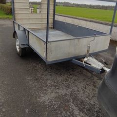 heavy duty single axel trailer
