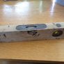 Vintage  Hand Made Carpenters Spirit level for Sale Image 4