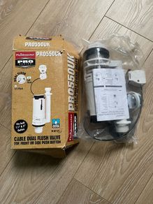New Cable dual flush valve