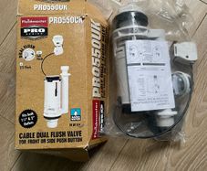 New Cable dual flush valve