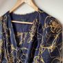 Ted Baker Kazuko Floral Navy Blouse Image 4