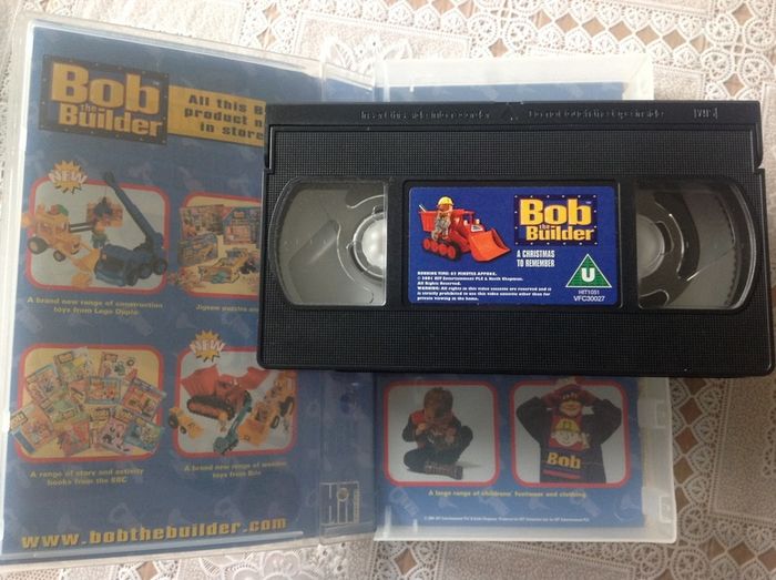 BOB The BUILDER: A Christmas to Remember.  VHS Video