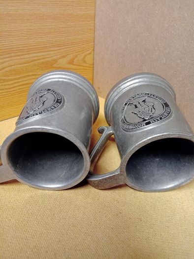 Champlain Monument  Tankard  x 2