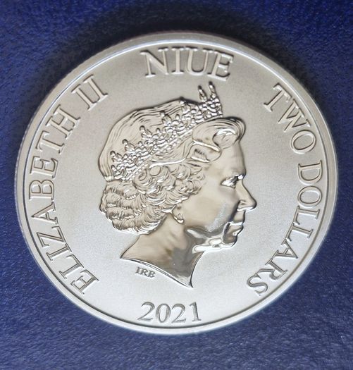 1 oz Silver Niue 2021  Pirates of the Caribbean - The Empress