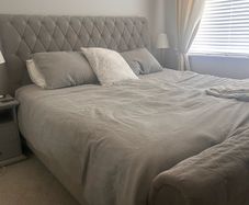 6ft Super King sleigh bed