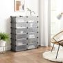 Shoe rack made of plastic shelf system - Free Delivery Nationwide Image 4