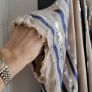 SASS & BIDE 100% Line Seqinned Striped Drape with Pockets - Rrp 220 AUD Image 4