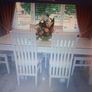 Table and six chairs Image 3