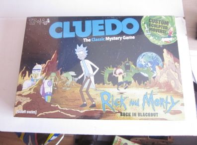 New Cluedo Rick and Morty Mystery Board Game