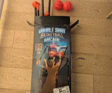 Double Shot Basketball Electronic Arcade Game with Timer