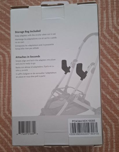 Uppababy Minu Car Seat Adapters