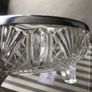 crystal bowl with chrome rim Image 3