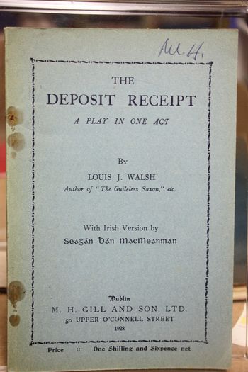 The Deposit Receipt