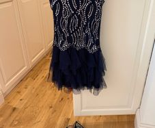 Navy Kate Mack Dress