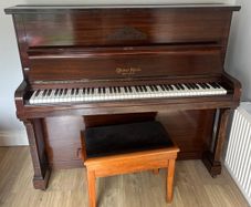 Piano and stool