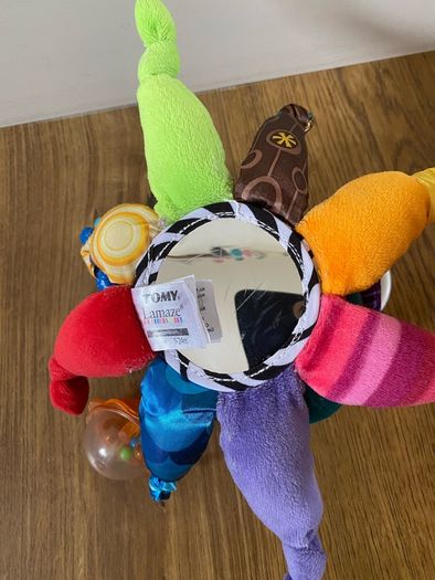 Lamaze Pirate Octopus Sensory Chime Rattle Toy