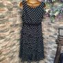 Black and White polkadot dress size 16 - 18 Postage included Image 8